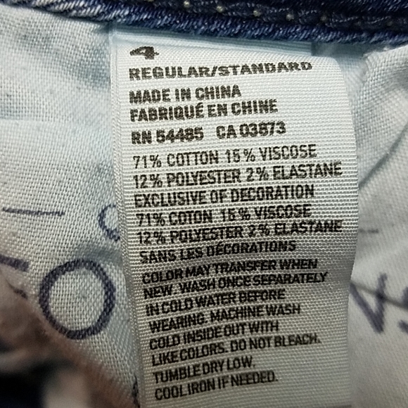 AMERICAN EAGLE 4x23 VINT ARTIST CROP SUPER STRETCH REGULAR STANDARD GIRLS JEANS - Picture 7 of 8